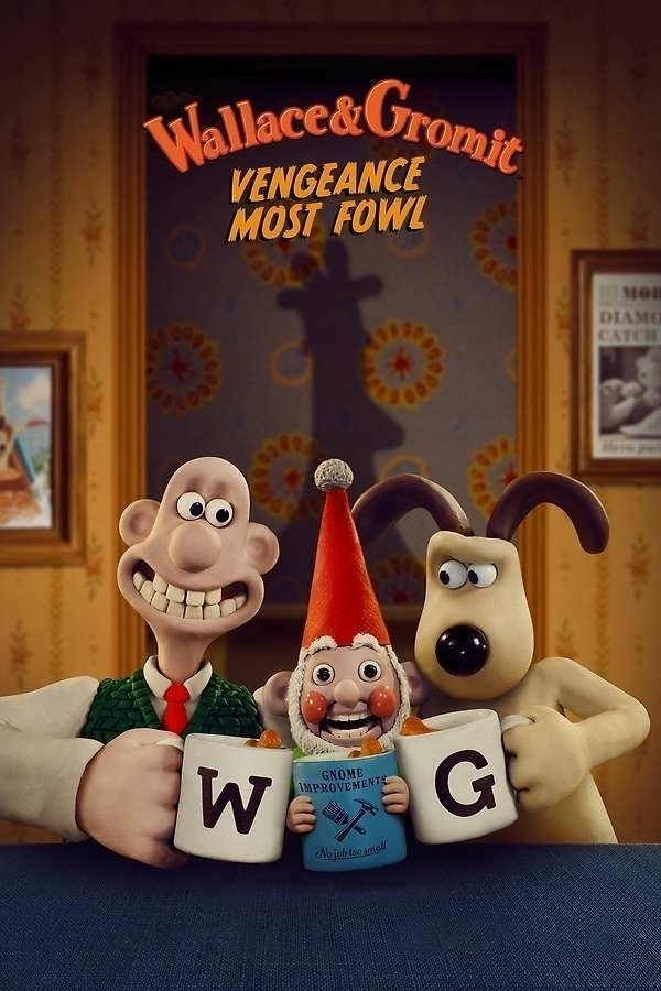 Movie poster for Wallace & Gromit: Vengeance most fowl